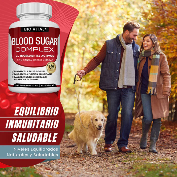Bio Vital Blood Sugar Complex® – Controla Tu Azúcar y Gana Salud Naturalmente