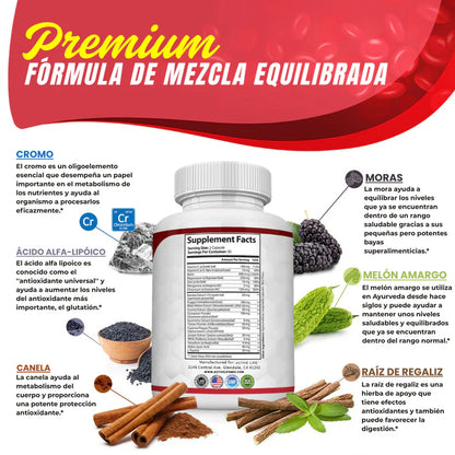 Bio Vital Blood Sugar Complex® – Controla Tu Azúcar y Gana Salud Naturalmente