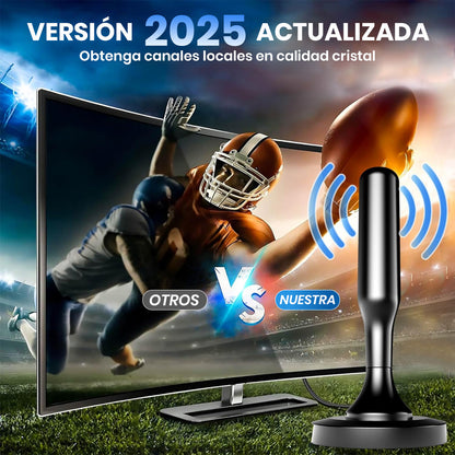 Antena TDT | TV Digital Ultra HD | Canales Gratis + REGALO